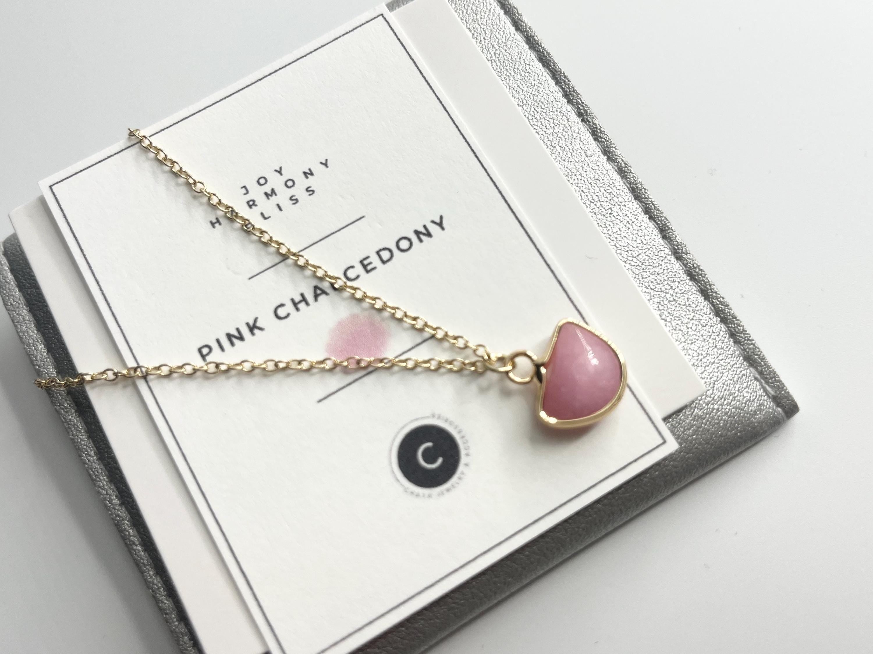 Gold Half-Moon Pendant Necklace