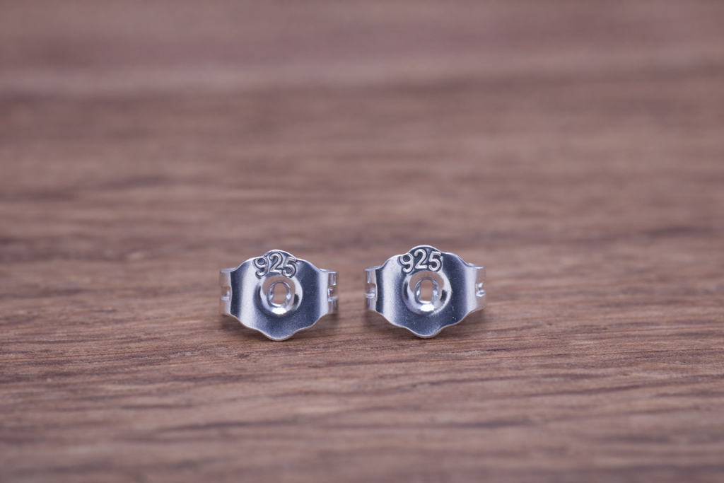 Silver Bunny Stud Earrings – Minimalist Rabbit Jewelry Gift