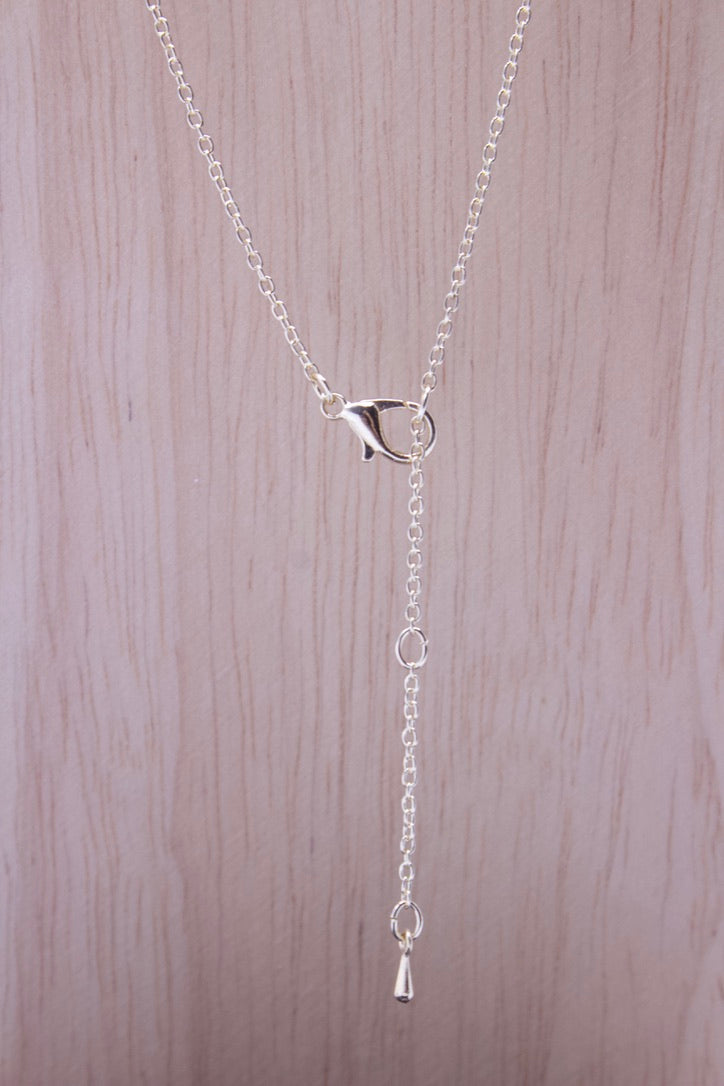 Silver necklace chain 